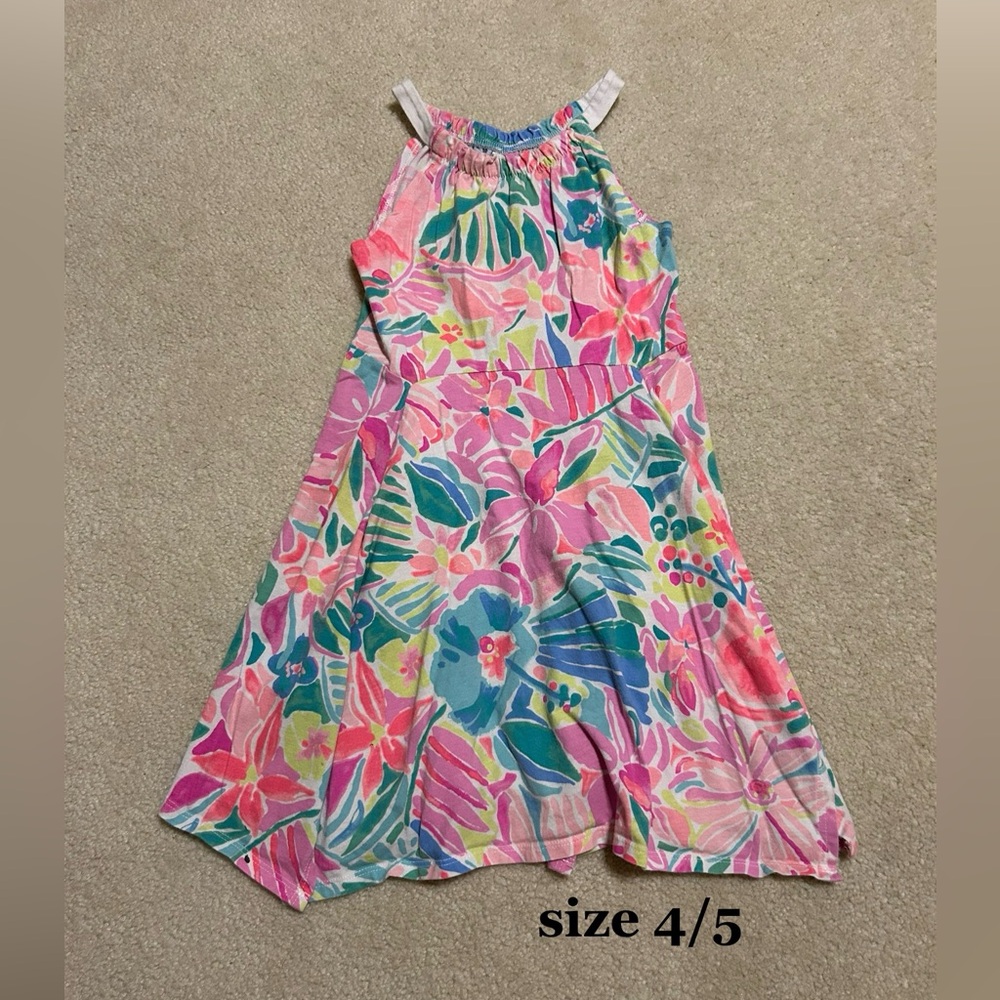 Colorful Floral Dress for little girls